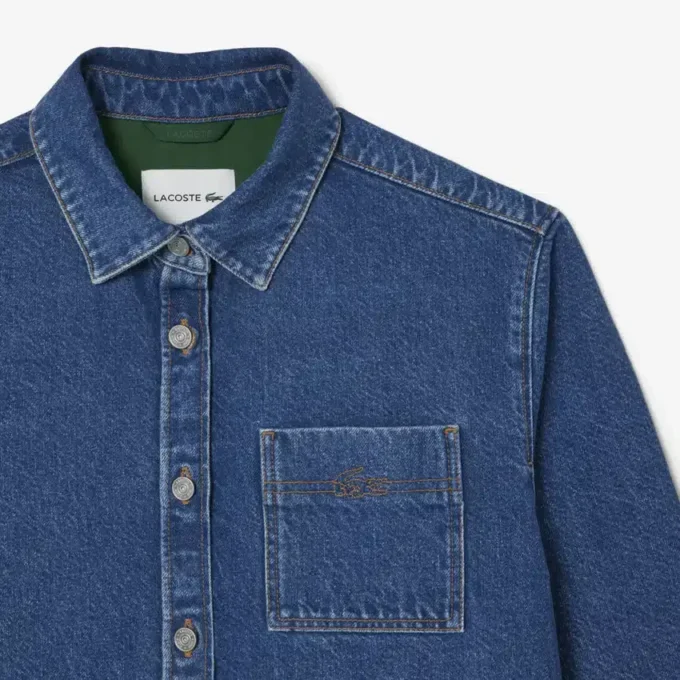 Dámská oversized džínová košile