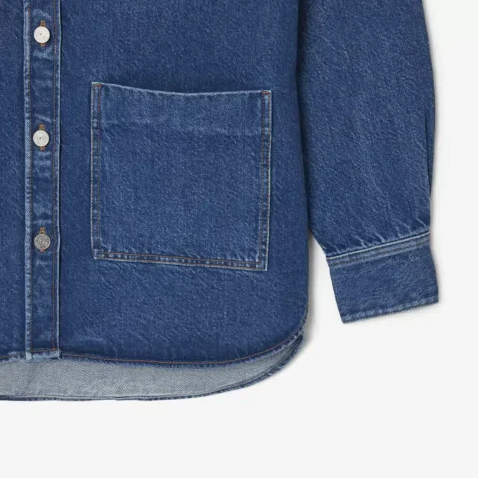 Dámská oversized džínová košile