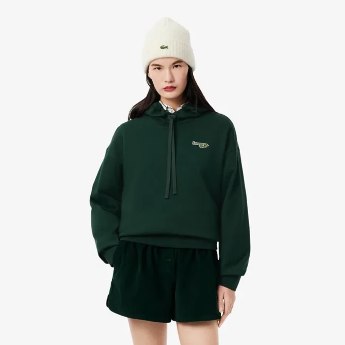 Dámská oversized mikina s kapucí a logem Dámská oversized mikina s kapucí a logem