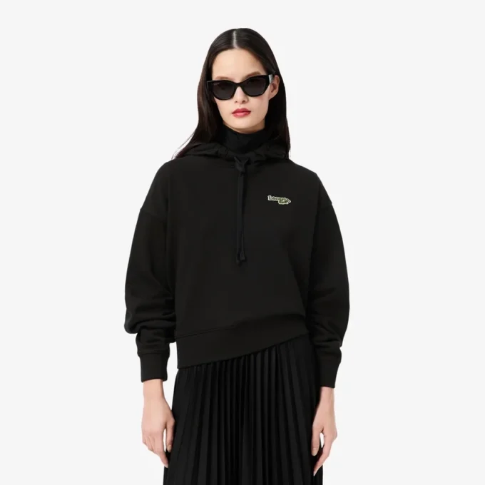 Dámská oversized mikina s kapucí a logem Dámská oversized mikina s kapucí a logem