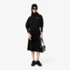 Dámská oversized mikina s kapucí a logem Dámská oversized mikina s kapucí a logem