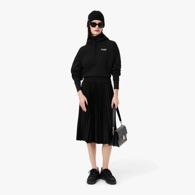Dámská oversized mikina s kapucí a logem Dámská oversized mikina s kapucí a logem