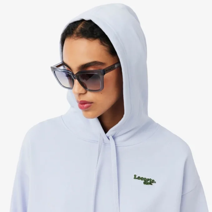 Dámská oversized mikina s kapucí a logem Dámská oversized mikina s kapucí a logem