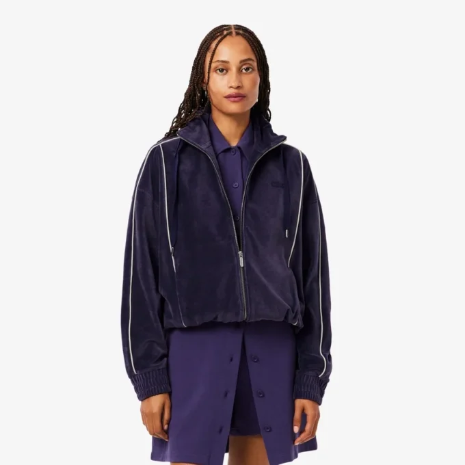 Dámská oversized mikina s kapucí a zipem Dámská oversized mikina s kapucí a zipem
