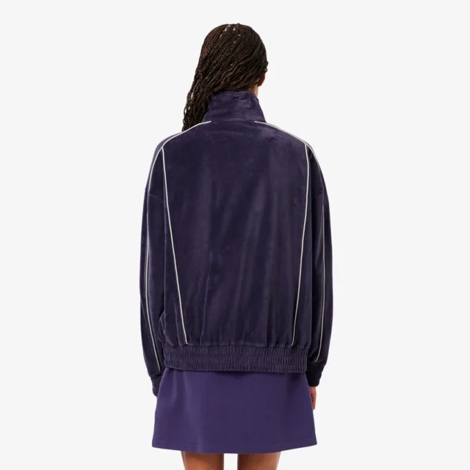 Dámská oversized mikina s kapucí a zipem Dámská oversized mikina s kapucí a zipem