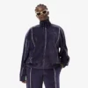 Dámská oversized mikina s kapucí a zipem Dámská oversized mikina s kapucí a zipem