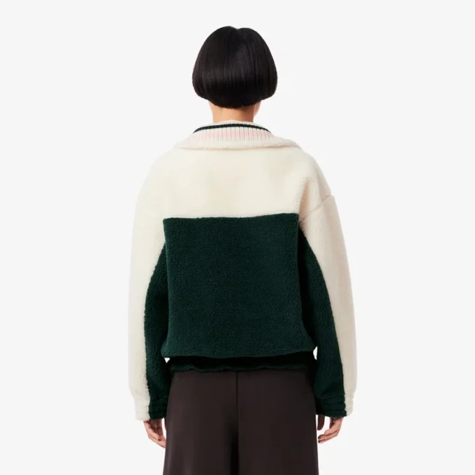 Dámská oversized mikina s vysokým límcem Dámská oversized mikina s vysokým límcem
