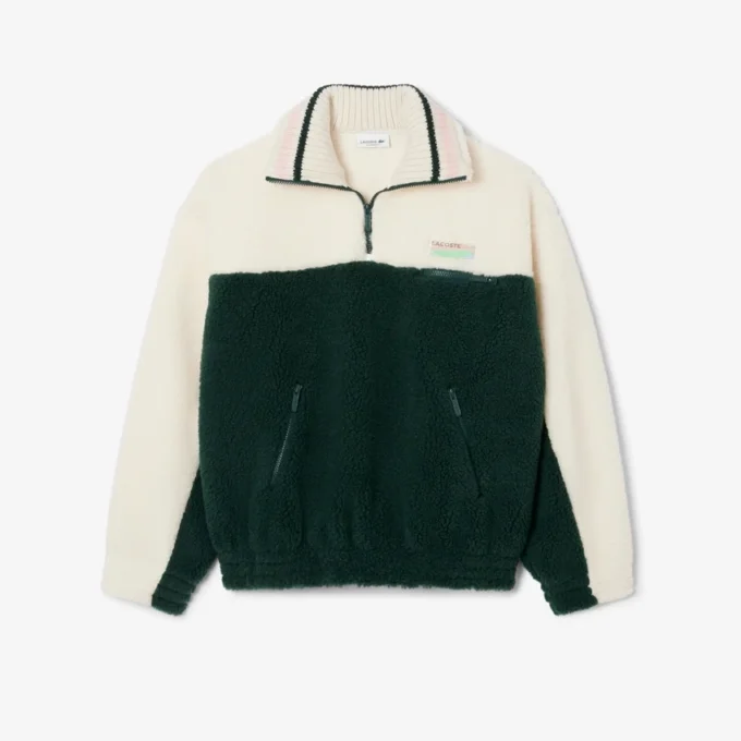 Dámská oversized mikina s vysokým límcem Dámská oversized mikina s vysokým límcem
