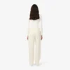 Dámské oversized plisované flanelové kalhoty Dámské oversized plisované flanelové kalhoty