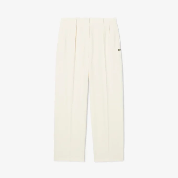 Dámské oversized plisované flanelové kalhoty Dámské oversized plisované flanelové kalhoty