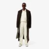 Dámské oversized plisované flanelové kalhoty Dámské oversized plisované flanelové kalhoty