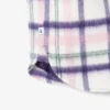 Dámská oversized prošívaná vlněná košile Dámská oversized prošívaná vlněná košile