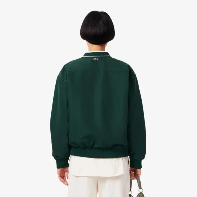 Dámský oversized vycpaný nylonový kardigan Dámský oversized vycpaný nylonový kardigan