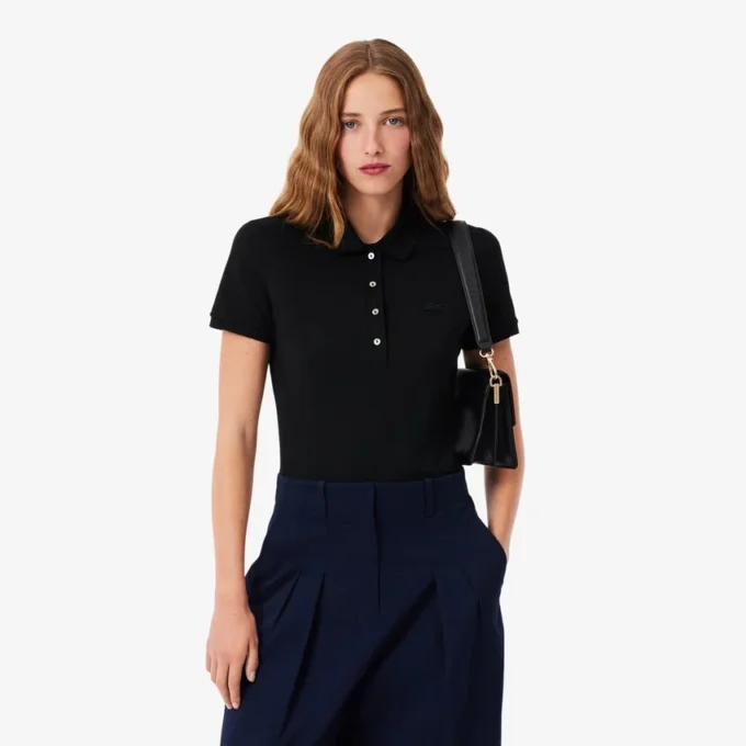 Dámská polokošile L.12.12 Slim Fit Stretch Mini Piqua