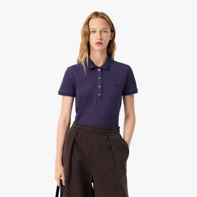 Dámská polokošile L.12.12 Slim Fit Stretch Mini Piqua