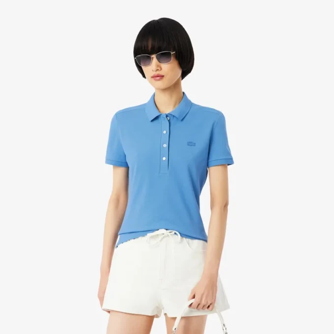 Dámská polokošile L.12.12 Slim Fit Stretch Mini Piqua Dámská polokošile L.12.12 Slim Fit Stretch Mini Piqua