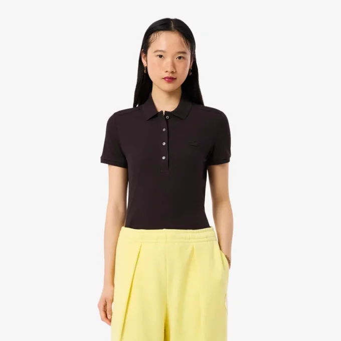 Dámská polokošile L.12.12 Slim Fit Stretch Mini Piqua
