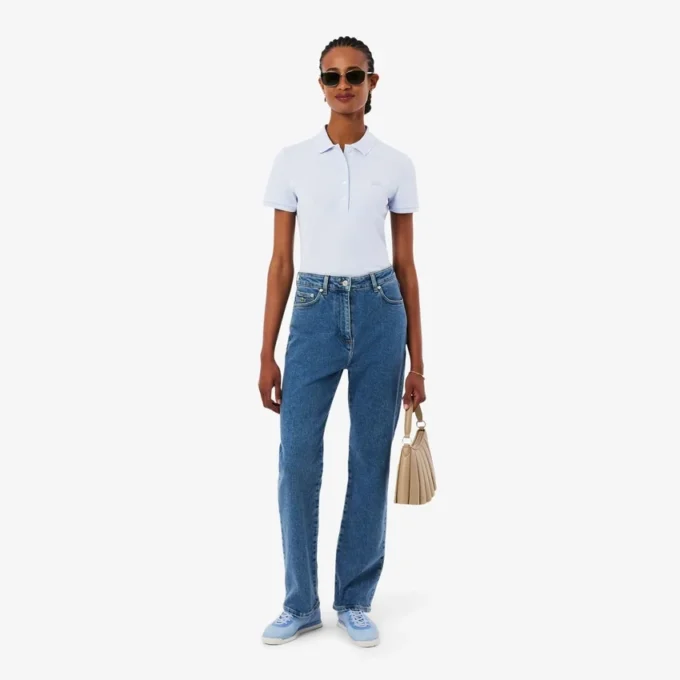 Dámská polokošile L.12.12 Slim Fit Stretch Mini Piqua