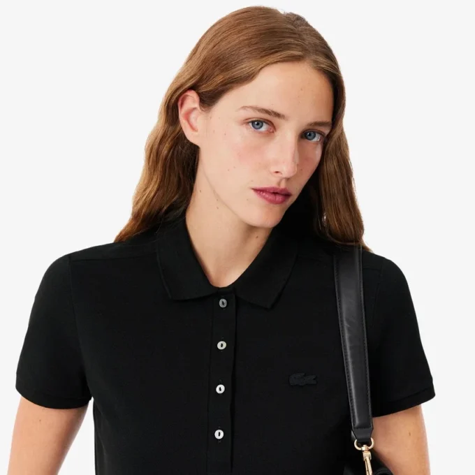 Dámská polokošile L.12.12 Slim Fit Stretch Mini Piqua