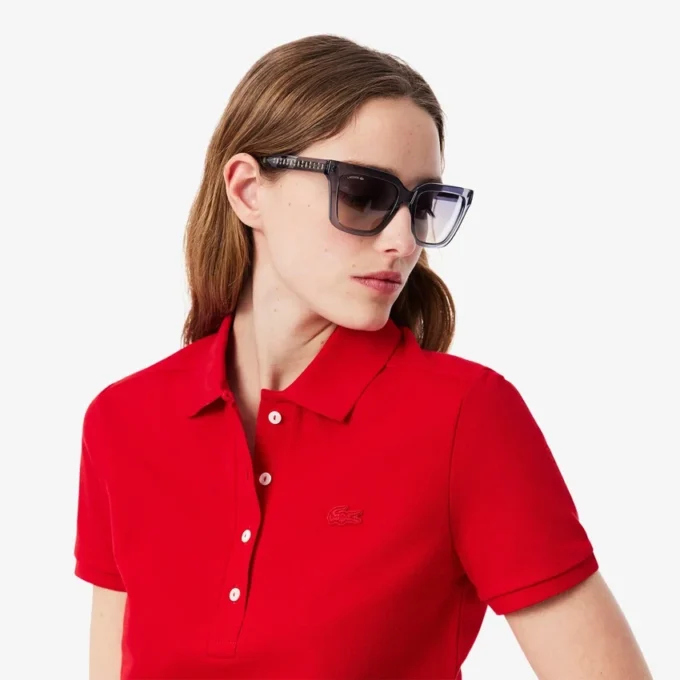 Dámská polokošile L.12.12 Slim Fit Stretch Mini Piqua