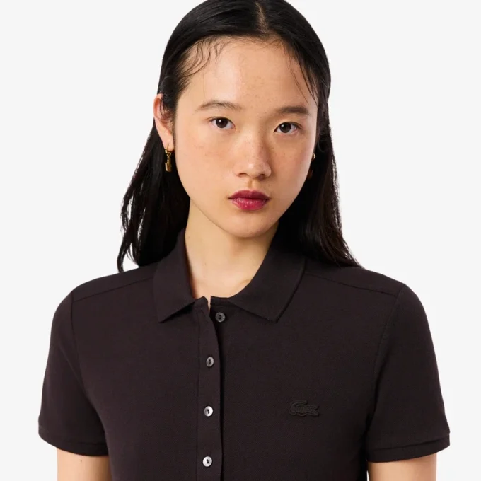 Dámská polokošile L.12.12 Slim Fit Stretch Mini Piqua
