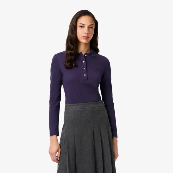 Dámská polokošile L.12.12 Stretch Mini Piqua s úzkým střihem