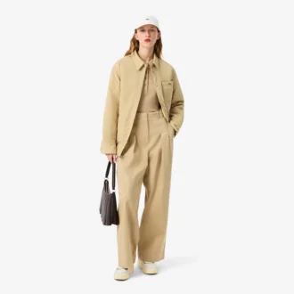 Dámská polokošile L.12.D Slim Fit z žebrované bavlny
