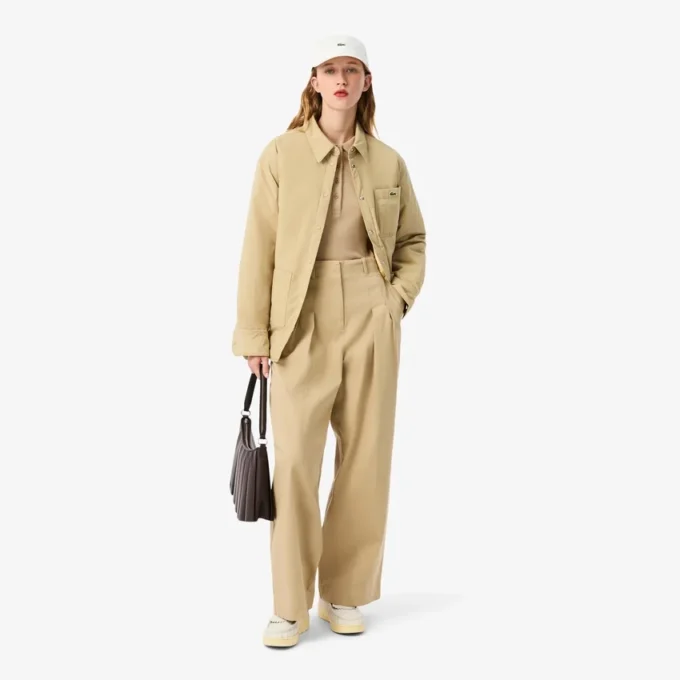 Dámská polokošile L.12.D Slim Fit z žebrované bavlny Dámská polokošile L.12.D Slim Fit z žebrované bavlny