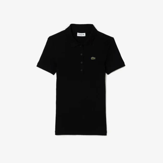 Dámská polokošile L.12.D Slim Fit z žebrované bavlny Dámská polokošile L.12.D Slim Fit z žebrované bavlny