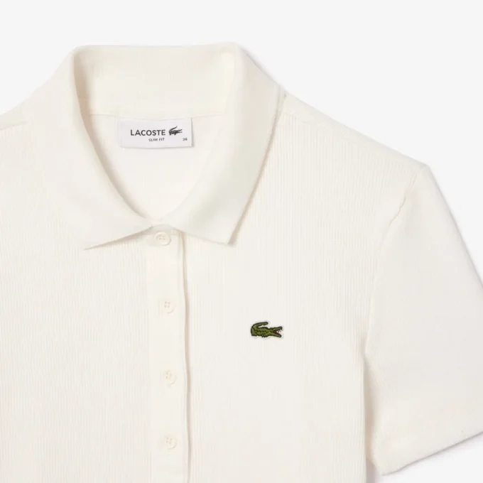 Dámská polokošile L.12.D Slim Fit z žebrované bavlny Dámská polokošile L.12.D Slim Fit z žebrované bavlny