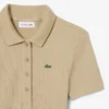 Dámská polokošile L.12.D Slim Fit z žebrované bavlny Dámská polokošile L.12.D Slim Fit z žebrované bavlny