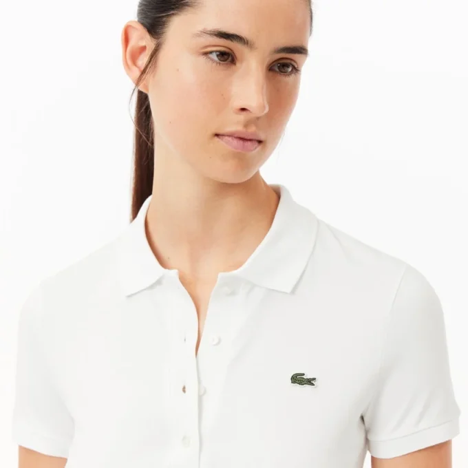 Dámská polokošile L.12.D ze strečové bavlny se slim fit střihem Dámská polokošile L.12.D ze strečové bavlny se slim fit střihem