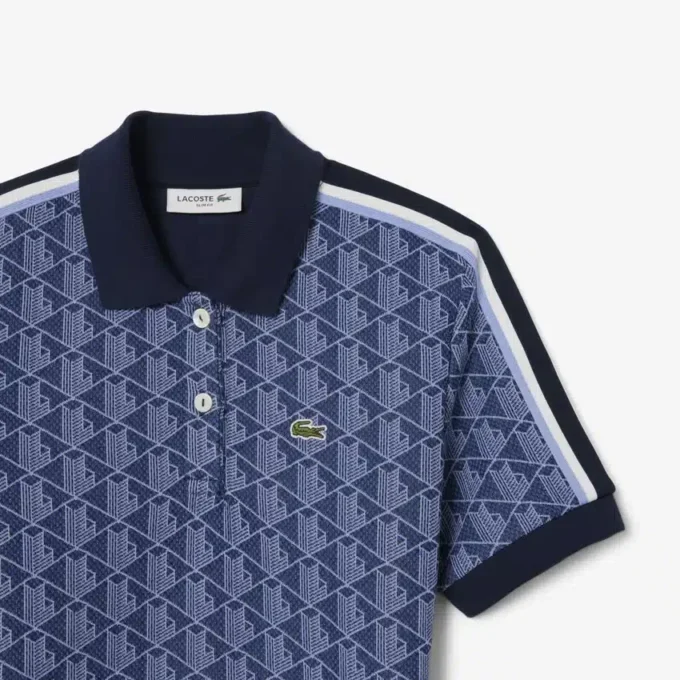 Dámské polokošile s monogramem a úzkým střihem