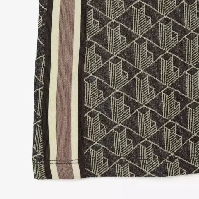 Dámské polokošile s monogramem a úzkým střihem Dámské polokošile s monogramem a úzkým střihem