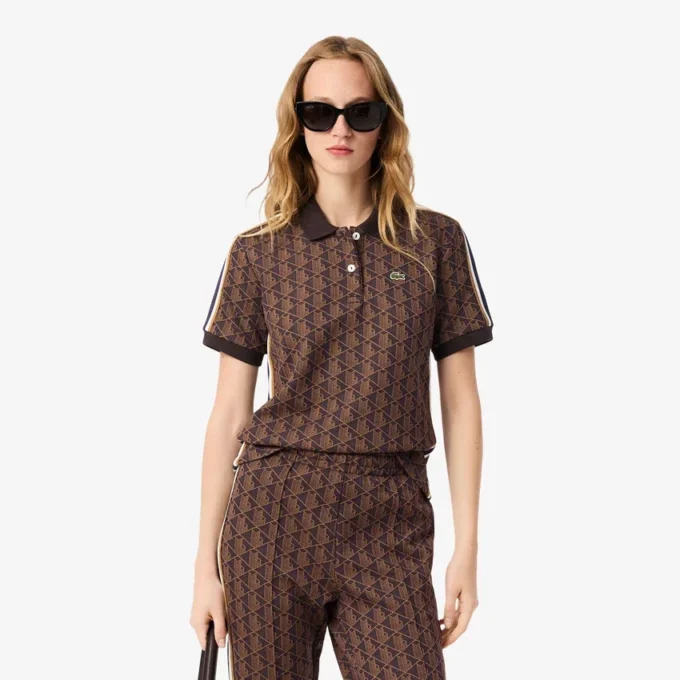 Dámská polokošile Slim Fit Monogram Dámská polokošile Slim Fit Monogram