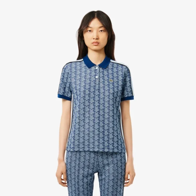 Dámská polokošile Slim Fit Monogram Dámská polokošile Slim Fit Monogram