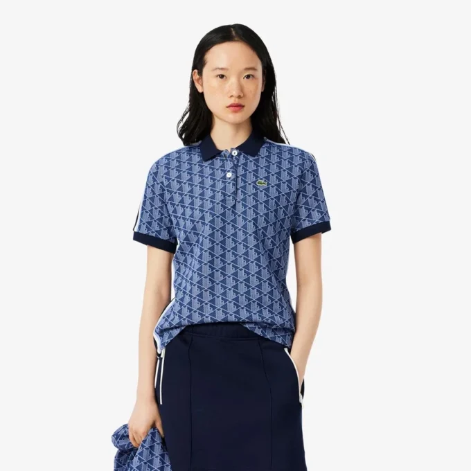Dámská polokošile Slim Fit Monogram Dámská polokošile Slim Fit Monogram