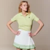 Dámská polokošile Slim Fit Pointelle s logem L.12.12
