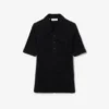 Dámská polokošile Slim Fit s žebrovaným úpletem Dámská polokošile Slim Fit s žebrovaným úpletem