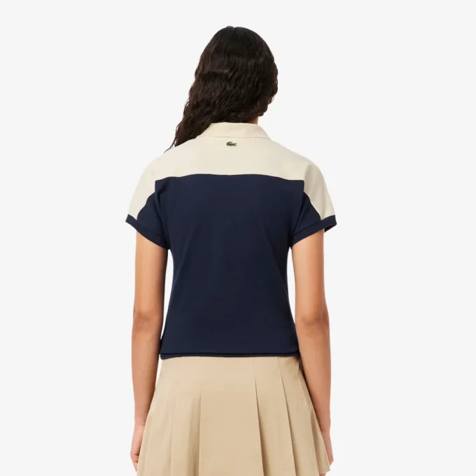 Dámská pruhovaná polokošile Slim Fit vyrobená ve Francii Dámská pruhovaná polokošile Slim Fit vyrobená ve Francii
