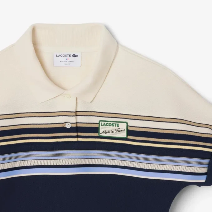 Dámská pruhovaná polokošile Slim Fit vyrobená ve Francii Dámská pruhovaná polokošile Slim Fit vyrobená ve Francii