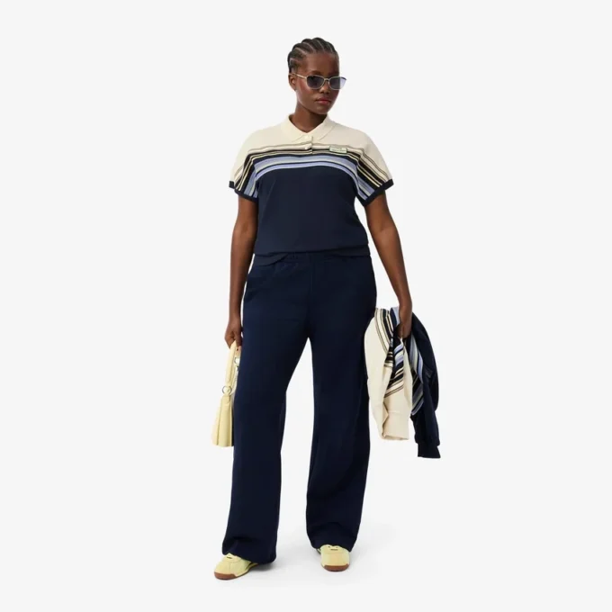 Dámská pruhovaná polokošile Slim Fit vyrobená ve Francii Dámská pruhovaná polokošile Slim Fit vyrobená ve Francii
