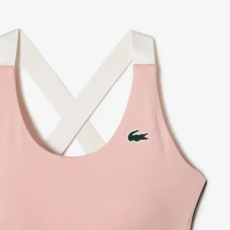 Dámská sportovní podprsenka se zkříženými ramínky