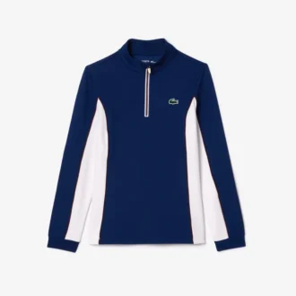 Dámská tenisová mikina se slim fit střihem