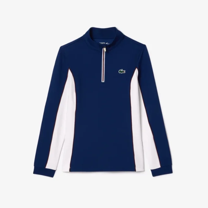 Dámská tenisová mikina se slim fit střihem