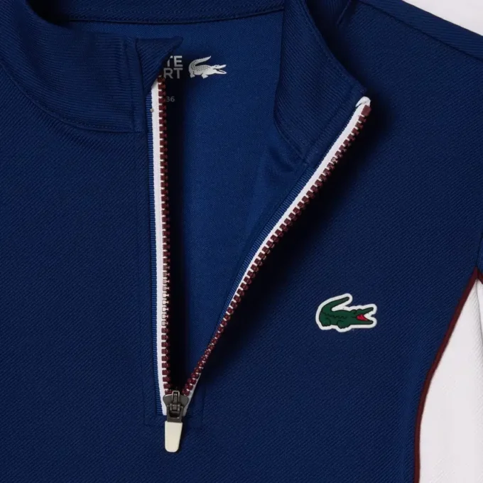 Dámská tenisová mikina se slim fit střihem