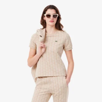 Dámské tričko Monogram se slim fit střihem