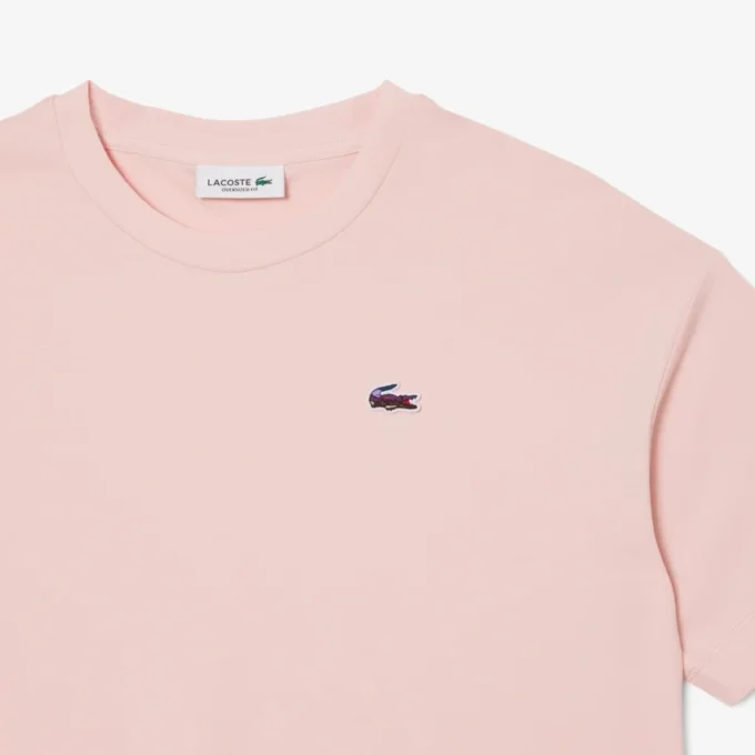 Dámské tričko s volným střihem a motivem krokodýla Dámské tričko s volným střihem a motivem krokodýla