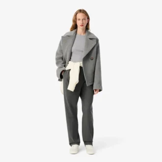 Dámské tričko ze žebrované bavlny se slim fit střihem