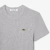 Dámské tričko ze žebrované bavlny se slim fit střihem Dámské tričko ze žebrované bavlny se slim fit střihem
